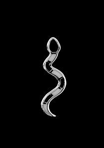 [17096] 뱀 귀걸이(한쌍)